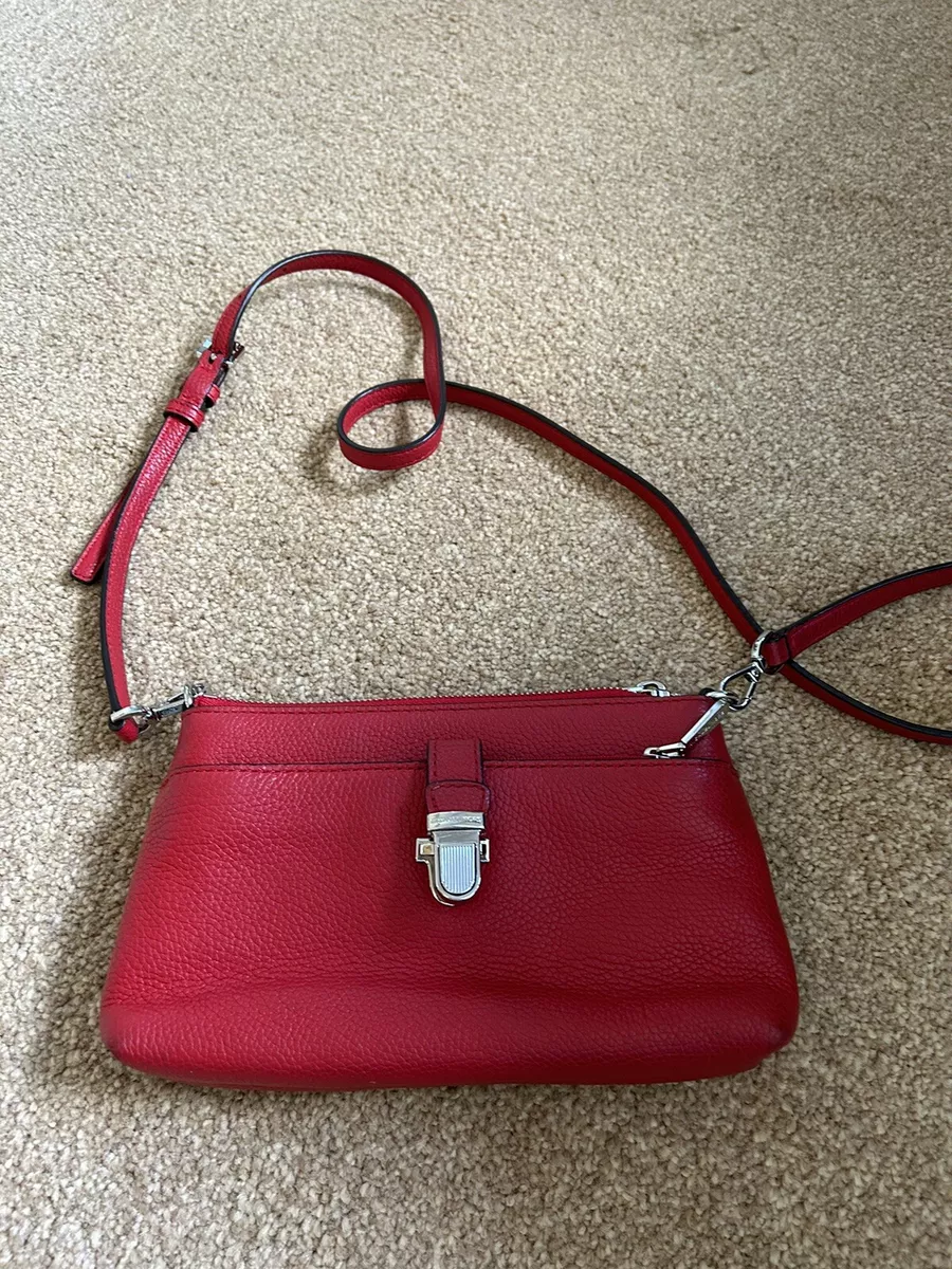 Michael kors 2024 bag red