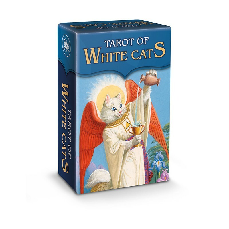 Thumbnail - Tarot Of White Cats Mini Karten Deck Erzählen Esoterisch Lo Scarabeo