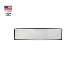 Wide Angle Clear Visibility Rearview Mirror Universal Clip Over Fit Easy Install