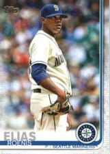 2019 Topps #628 Roenis Elias Seattle Mariners
