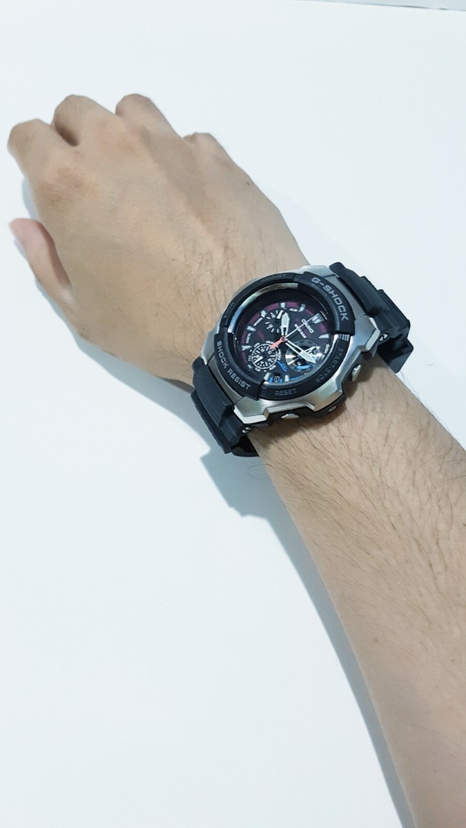 Vintage G-Shock G1010 Aviation Pilot Gravity Sky Cockpit Speed