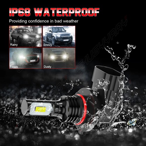 For Ford F 150 2015-2020 12000K White LED Headlight Hi/Lo Beam + Fog Light Bulbs - Picture 3 of 14