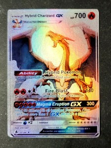 Pokemon Charizard Gx Hybrid F A Handmade Holo Custom Orica Card Not Tcg Read Des Ebay
