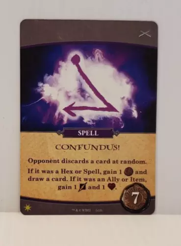 Harry Potter Hogwarts Battle Promo Confundus! Spell Card NEW