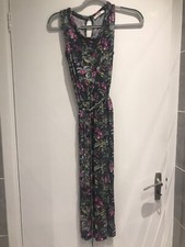 Oasis Maxi Dress. Size: XS Floral/bird print Tropical Forest