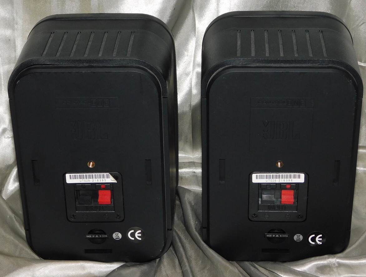 JBL Control ONE Two-Way Bookshelf Speakers Pair 4