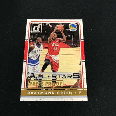 2016-17 Donruss DRAYMOND GREEN Press Proof All Stars #30 Golden State *JU03