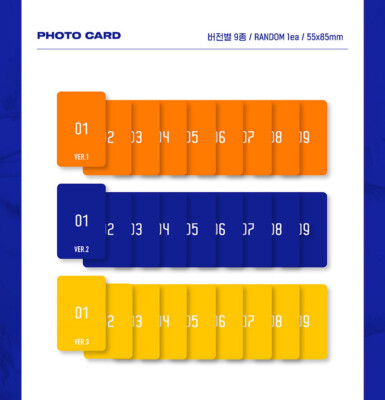 cravity ウォンジン コンカ トレカ my turn CRAVITY] Season.3 / My Turn / Official Photocard / Ver.3 (노랑