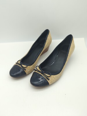 Tory Burch Chelsea Woven Tory Burch Catherine Cap Toe Soft Patent