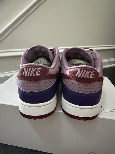 Nike Dunk Low By You Sneakers Plum Maroon DO7413-991 Men's Size Us 12 - Picture 2 of 6