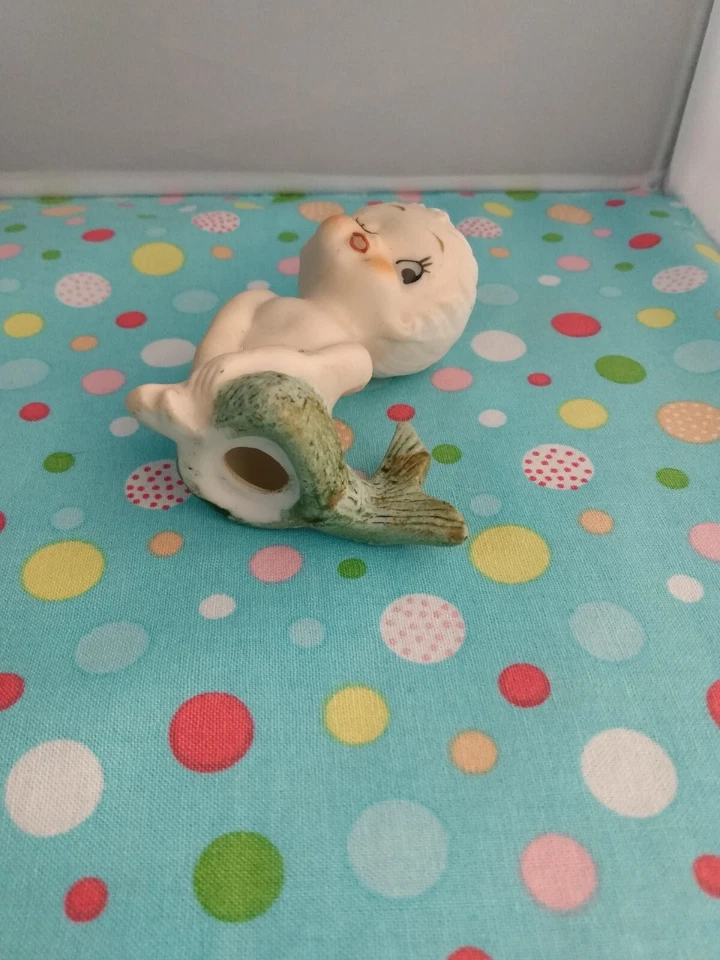 De colección COMO NUEVO Bradley Exclusivas RARO 1950 Porcelana Posando Trío Sirena Estatuas Foto 4 de 4