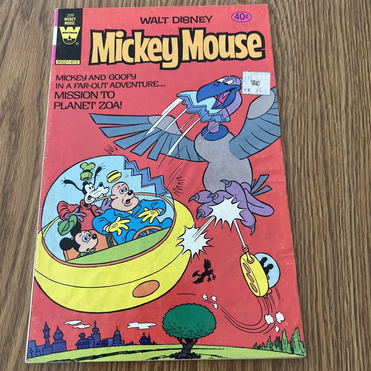 少年漫画 Mickey Walt Disney Mickey Mouse Whitman Comic Book No 209 1980 Rare | eBay