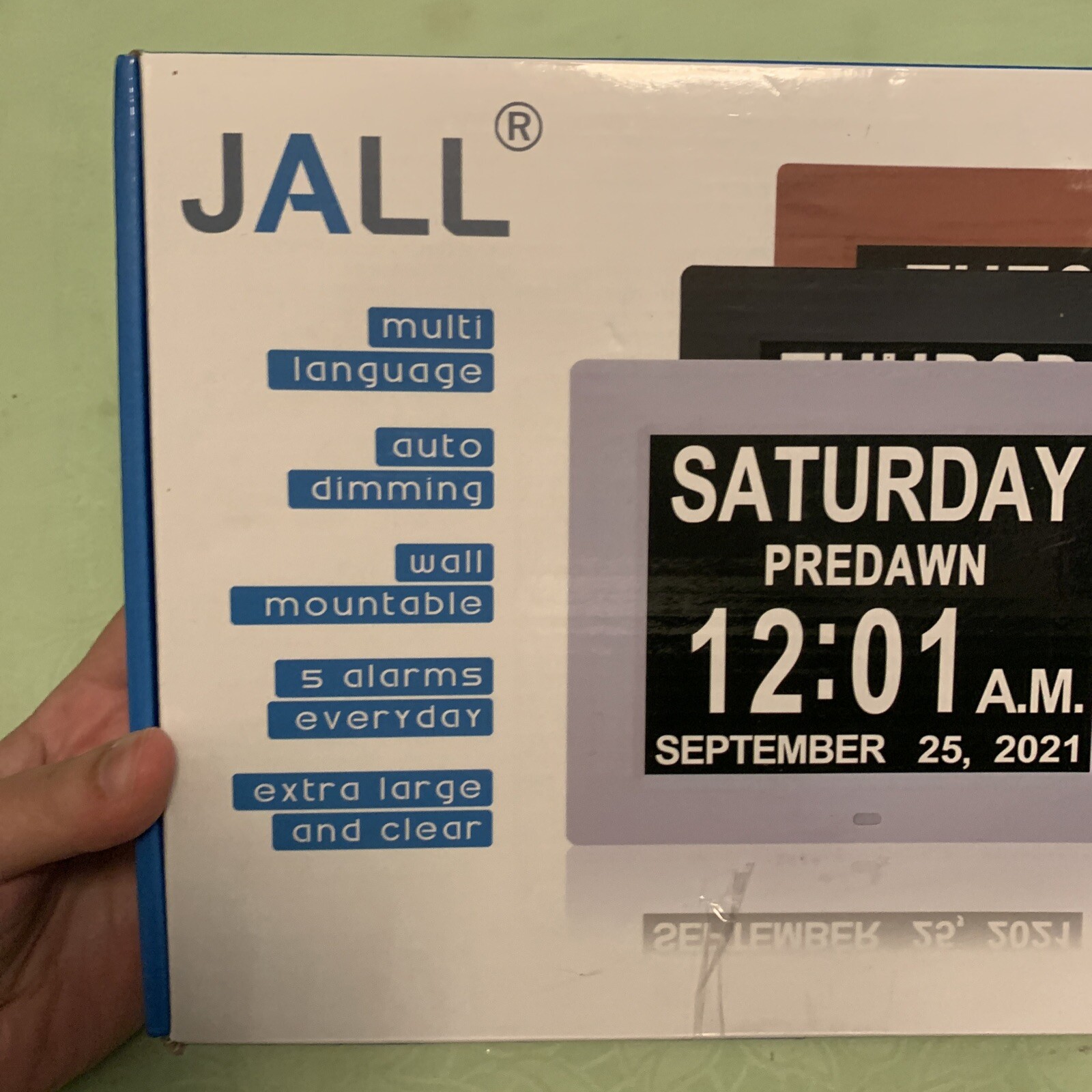 jall-digital-calendar-day-clock-white-ebay