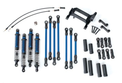 Traxxas TRX-4 Long Arm Lift Kit komplett blau No. TRX8140X
