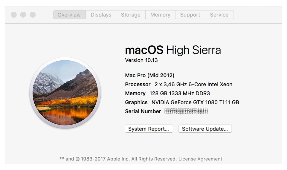 2010-2012 Mac Pro 5,1 CPU Tray - 12-Core 3.46GHz - 128GB RAM - Image 2 of 4