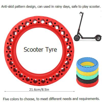8.5'' Solid Rear Tire Wheel Hub Tyre Parts for Xiaomi Mijia M365 Electric Scooter