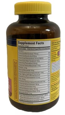 Nature Made Prenatal Multi + 200mg DHA and Folic Acid, 150 Softgels