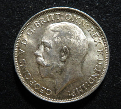 Großbritannien King George V Silber Florin 1916, hochwertig