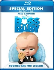 The Boss Baby [Blu-ray] - DVD -  Very Good - Steve Buscemi,Jimmy Kimmel,Lisa Kud
