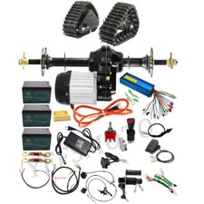 36V 1000W Electric Differential Motor Rear Axle Kit for ATV Quad Mower Golf Cart