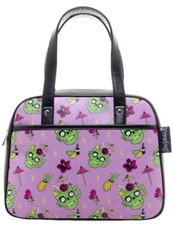 Sourpuss Clothing Tiki Zombie Bowler Bag NWT