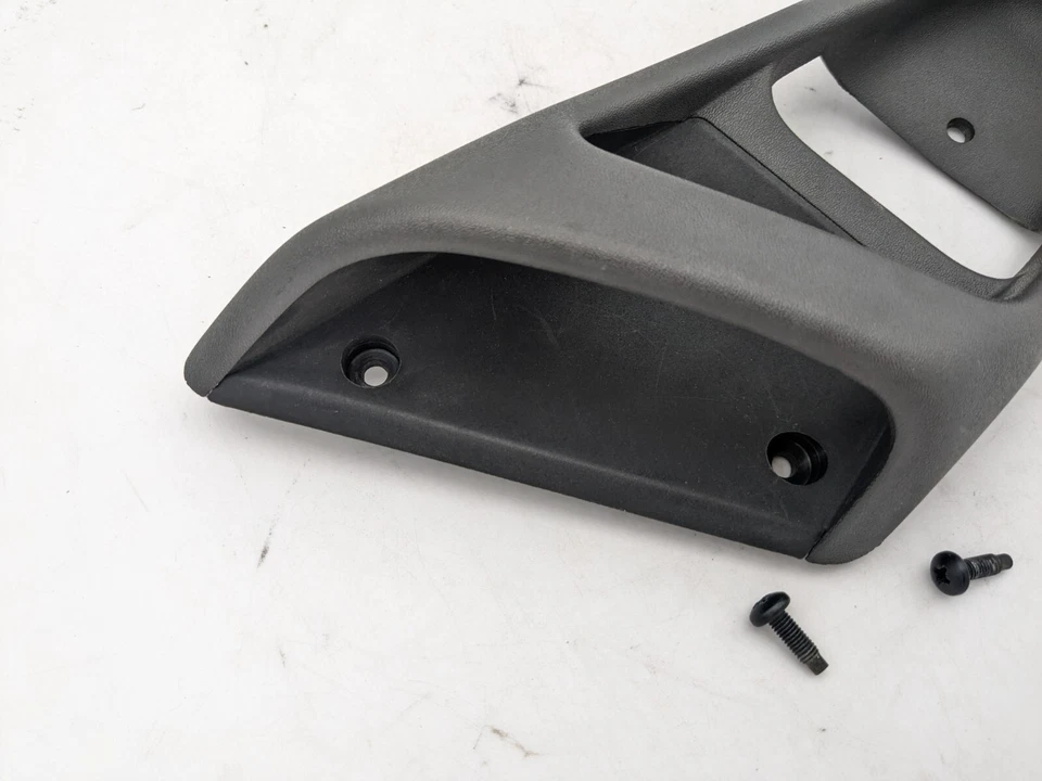 Merkur XR4ti Right Passenger Interior Door handle Trim - Dark Gray - Image 3 of 4