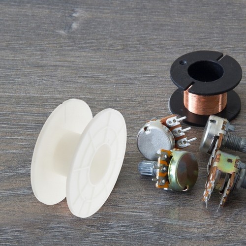 3 PCS Copper Wire Divider Small Cable Reel Retractable Cord Organizer - Photo 4/12