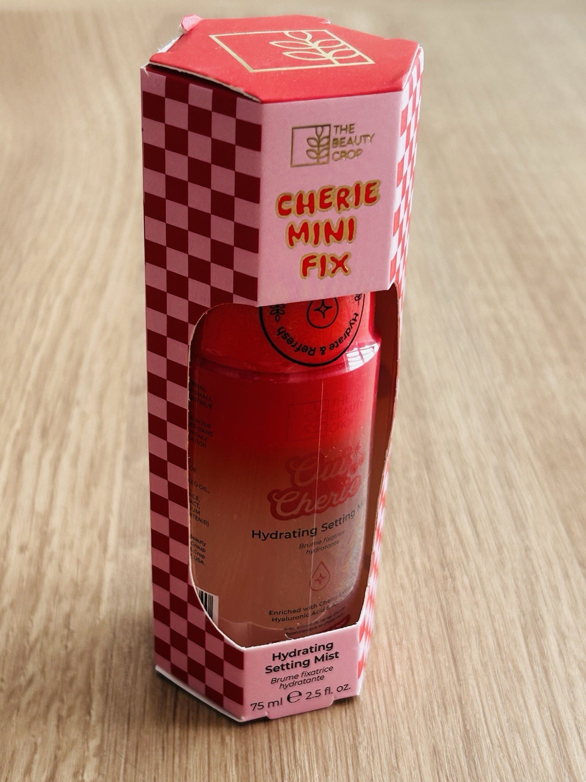 The Beauty Crop Oui Cherie Mini Fix Hydrating Setting Mist 75ml Sealed