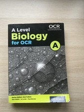 Oxford A Level Biology For OCR Full Year 1 And 2 Textbook