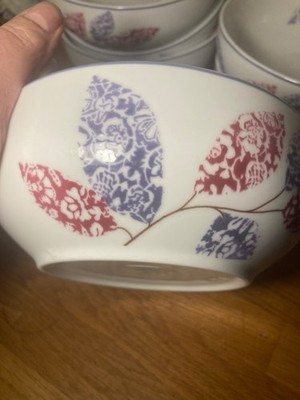 2 Schalen M&S Grace Leaf Print Fine China 8592 Marks & Spencer - Will Split