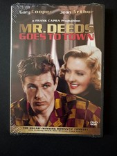 Mr. Deeds Goes To Town - Brand New Sealed DVD - Gary Cooper - Jean Arthur - 1936
