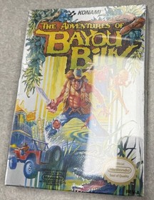 NES SEALED - Adventures of Bayou Billy - Rev-A H-Seam Factory Seal Nintendo NEW