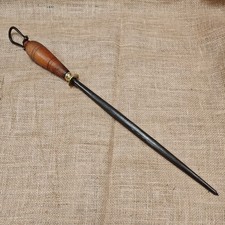 Antique Butchers Knife Sharpener J H Taylor Sheffield made vintage