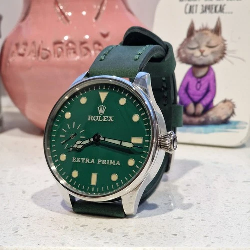 BEAUTIFUL VINTAGE ROLEX LEVER MOVEMENT IN A NEW QUALITY CASE FULLY SERVICED