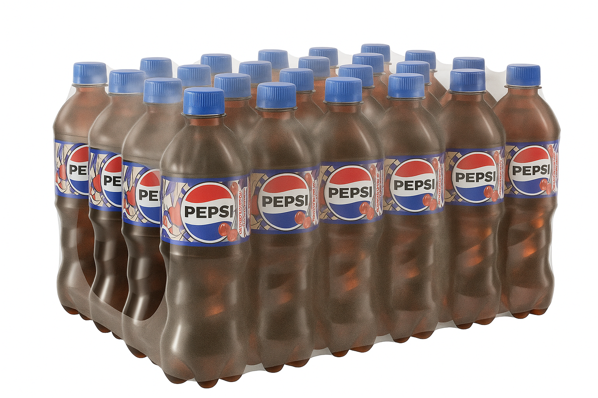 NEW!24 Pack 20 fl oz Pepsi Soda Wild Cherry And Cream 20 fl oz