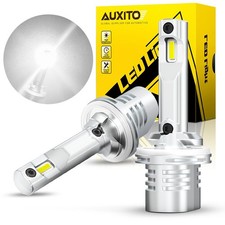 Auxito H1 Led Headlight Bulbs Kit High Low Beam Super Bright Canbus 6500k H7