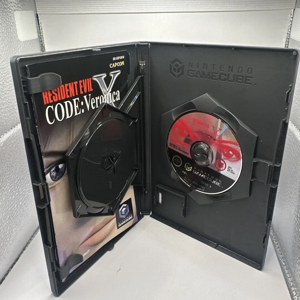 Resident Evil Code: Veronica X (Nintendo GameCube, 2004) PAL Complete - Image 4 of 4