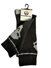 Men's Bioworld Overwatch Skull Crew Socks Size 10-13 shoe size 8-12 
