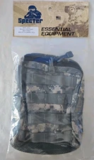SPECTER GEAR #357 ACU MODULAR UTILITY POUCH W/MESH BOTTOM MOLLE *NEW IN PACKAGE*