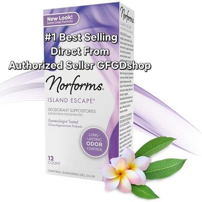 Vaginal Suppositories For Odor Control Supports Feminine pH Balance Freshness