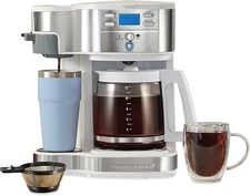Hamilton Beach 2-Way Programmable Coffee Maker - White