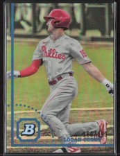 2022 Bowman Heritage #BHPC-65 Logan Cerny Chrome Prospects Refractor #/199