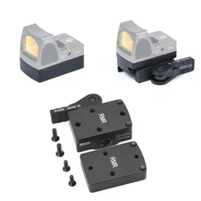 Mini Riser Mount Red Dot Sight Scope fit RMR QD Auto Lock Picatinny Rail Base