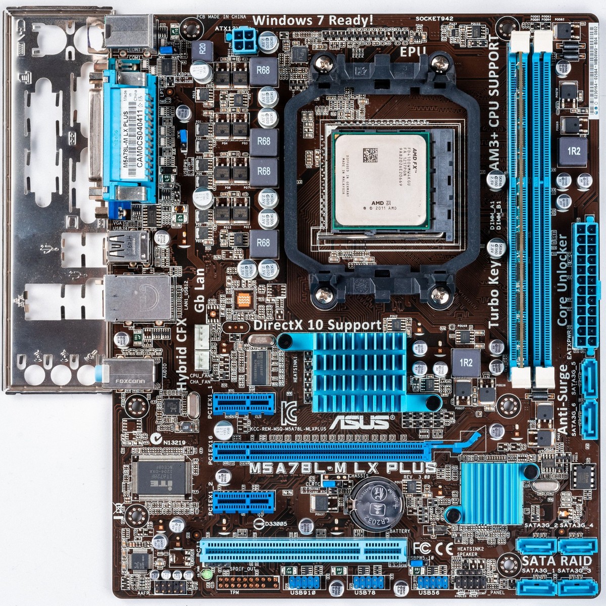 Asus M5a78l Motherboard For Amd Fx 4300 Fx 6300 Amd Fx Motherboard