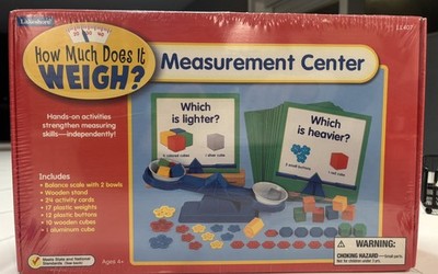 Lakeshore Measurement Center #LL407  How Much Does It Weigh?  Ages 4+ NEW Sealed