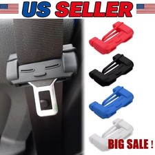 Car Seat Belt Buckle Clip Silicone Anti-scratch Protector Cover Protective Strip