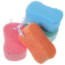 8 Pcs Body Cleaner Sponge Bath Poufs for Shower Scrub Exfoliator Loofah