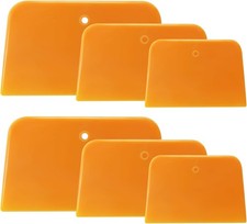 6pcs Auto Body Filler Spreaders Plastic Putty Applicator Tool Set