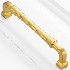 10 Pack 5 Inch Brushed Gold Cabinet Pulls Gold Cabinet Handles Gold Drawer Pu...