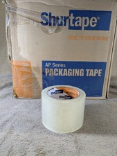 SHURTAPE Acrylic Packing Tape 2.5 mil Tape Thick 3 in x 55 yd 3 in Clear AP401